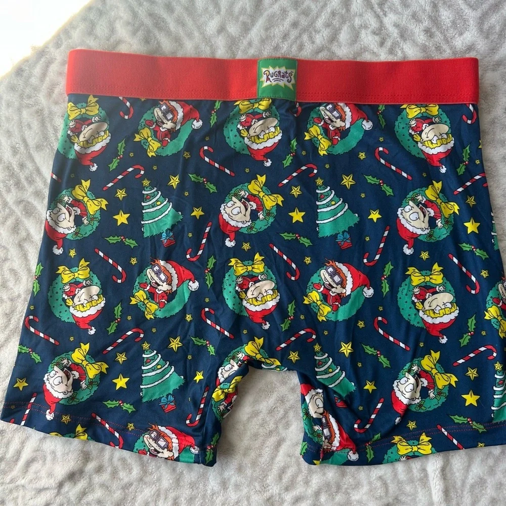 Rugrats Crazy Boxer Christmas Boxer Briefs | Size L